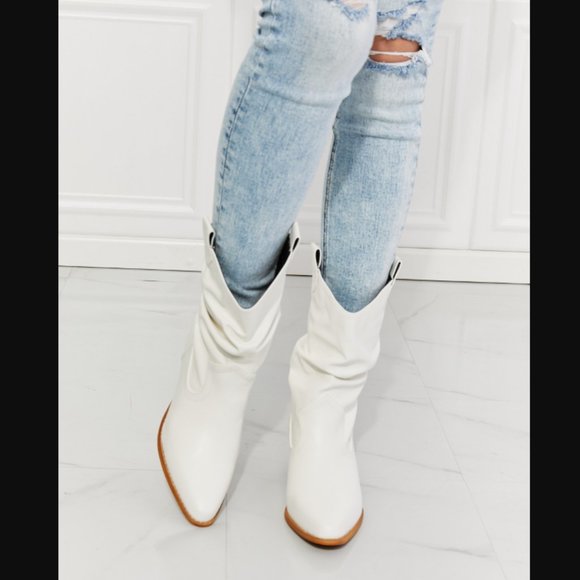 🌟NEW, CUTE** - MMShoes Better in Texas Scrunch Cowboy Boots | OFFERS WELCOME! - Picture 3 of 6
